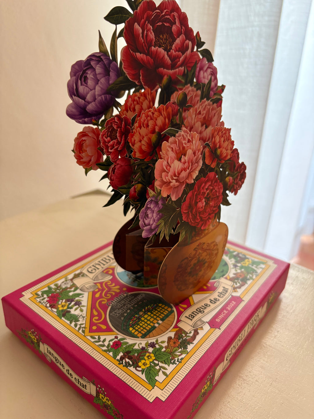 Tarjeta pop up “Sophie”
