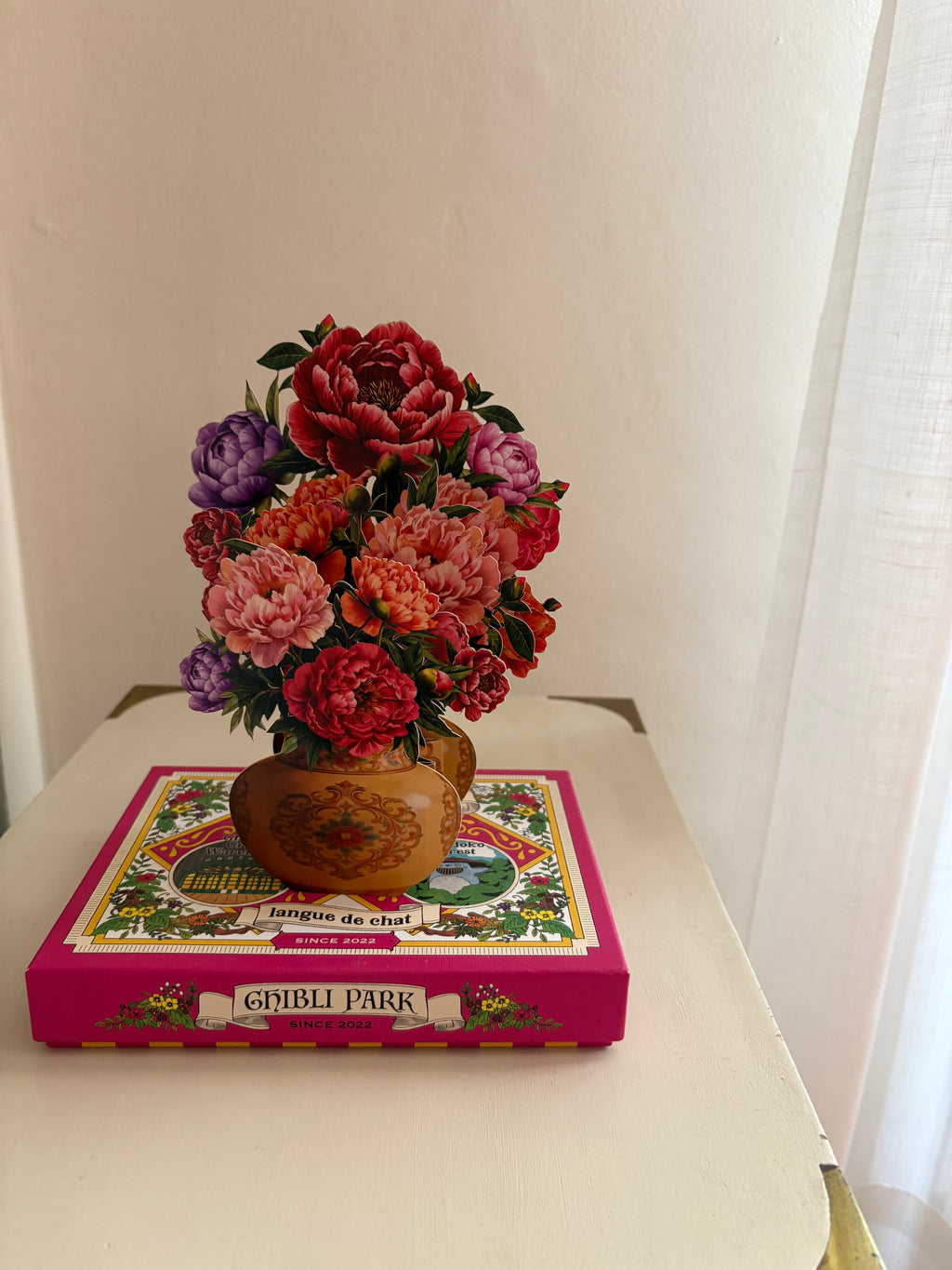 Tarjeta pop up “Sophie”